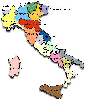 Cerca la tua Regione